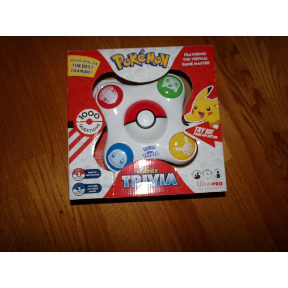 Pokemon Trainer Trivia‎ electronic game Preowned Works Perfectly